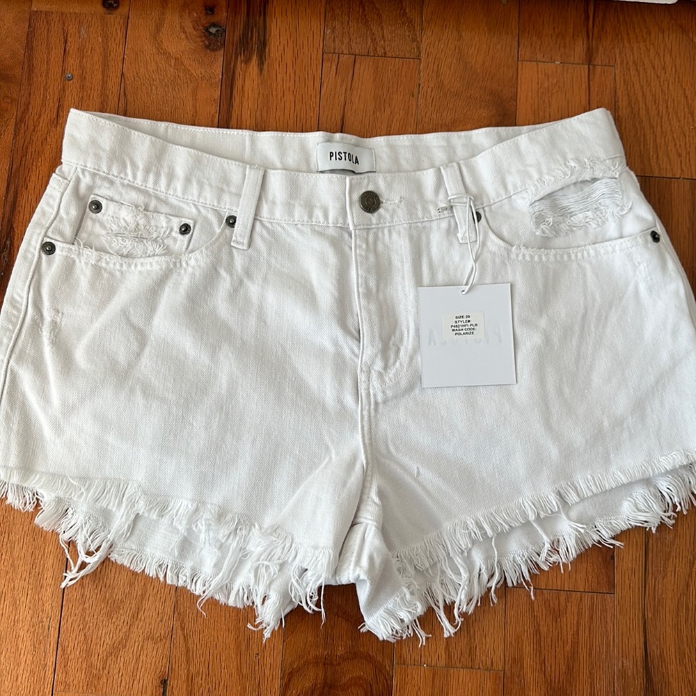 Pistola White Denim